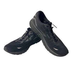Brooks Ghost 15 Mens Running Shoe Black/Ebony Size 13 Triple Black